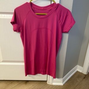 lululemon shirt - sonic pink